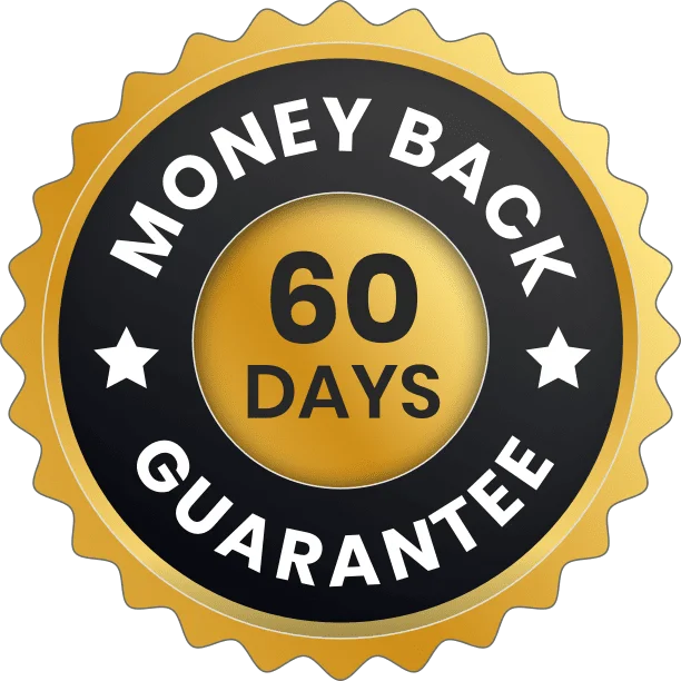 DentaTonic Money Back Guarantee Seal